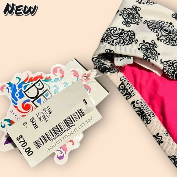 NEW NWT BECCA by Rebecca Virtue High Neck Bikini Top – Size Small - Picture 7 of 9